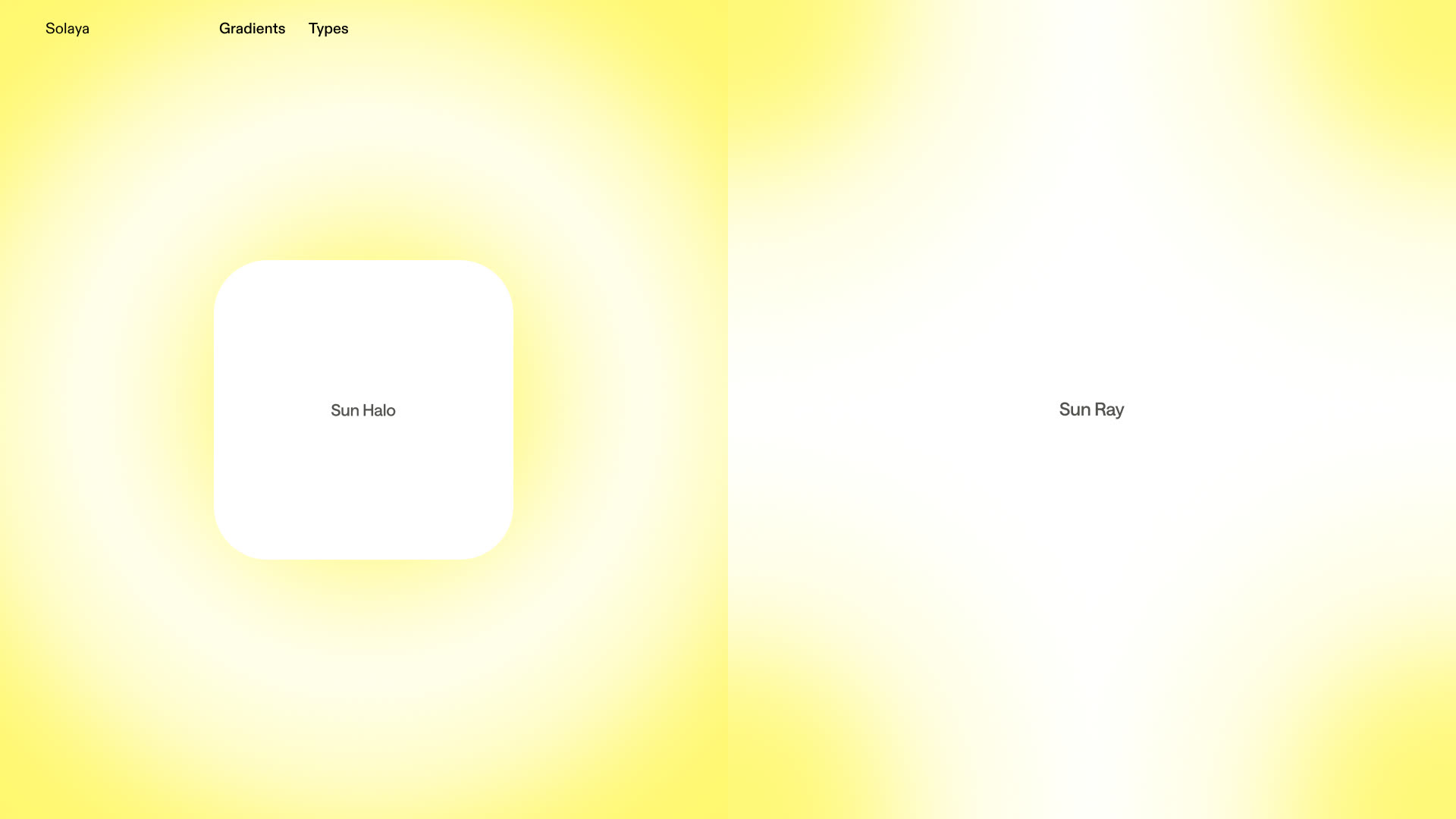 Gradients — Sun Halo